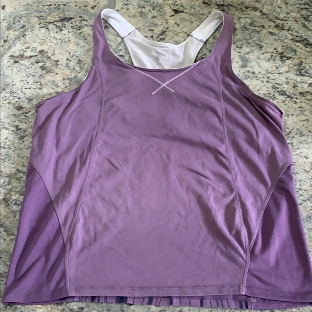Nike Purple athlete top